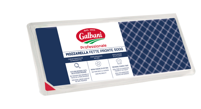 Mozzarella droge sneetjes 500g