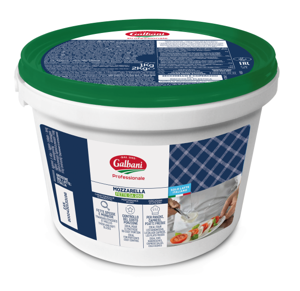 Mozzarella Fette Fresce 1kg