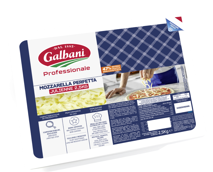Mozzarella Perfetta 4 x 2,5kg