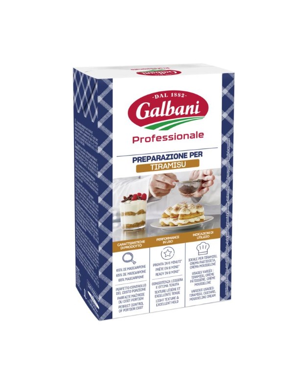 Tiramisu basis Galbani 6x1L