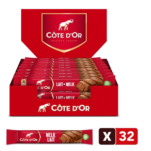 Côte d’Or repen melk 32 x 47g