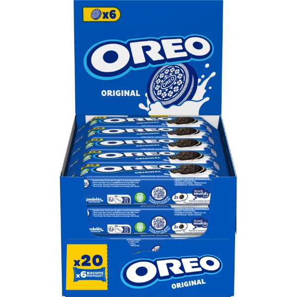 Oreo cookies single 20 x 66g