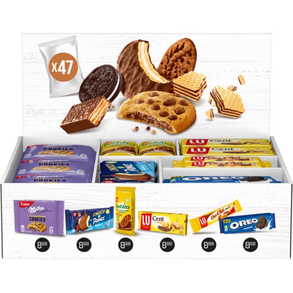 Snackbox Lu/Milka/Oreo mix